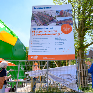 Start bouw Van Alkemade en Van Schuijlenburchstraat 