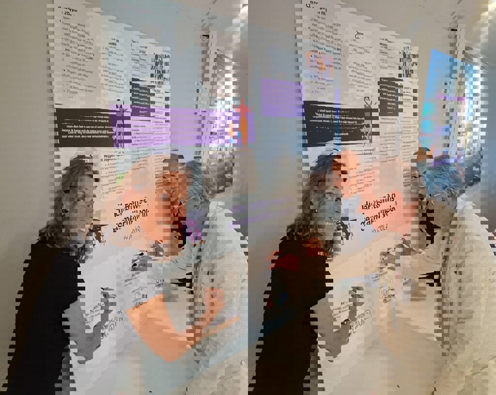 Ondertekening actieplan door Marieke Stam, Gijs van Malsen en Willem van der Heiden